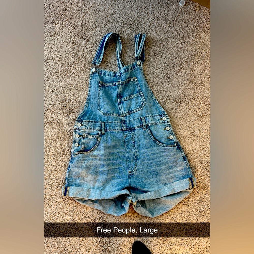 Large Free People Overalls